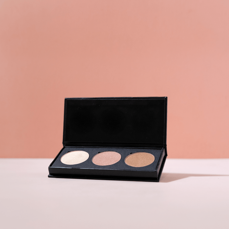 Illuminating Highlight, Blush and Contour Palette + Refills